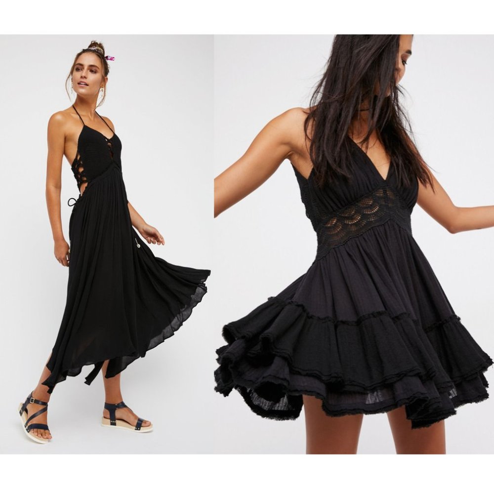 NWT Free People Black Dress Bundle/Lot XS